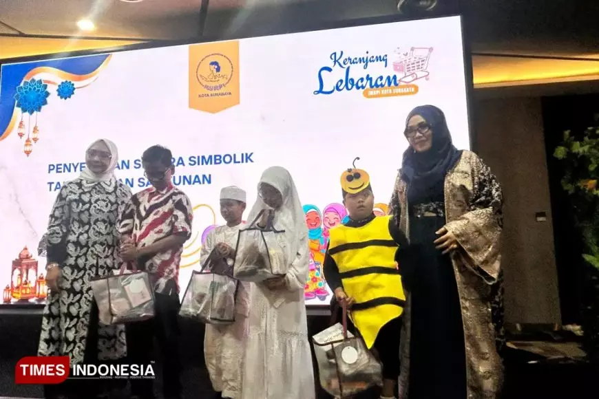 IWAPI Surabaya Rangkul Anak Istimewa Lewat Keranjang Lebaran 2026