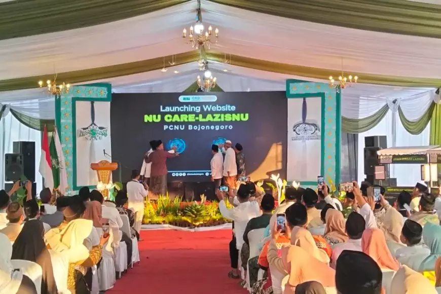 LAZISNU Bojonegoro Luncurkan Website, Perkuat Gerakan Zakat Digital dan Santuni Anak Yatim