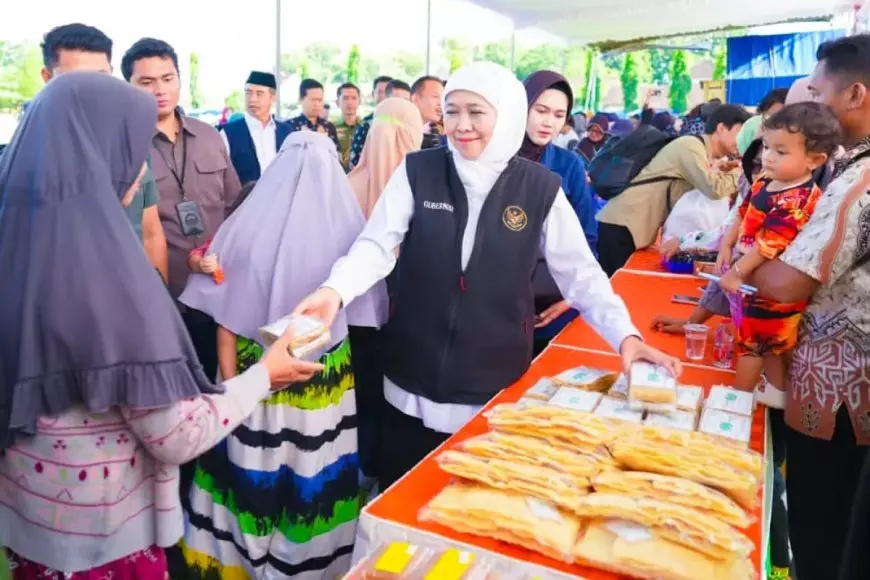 Tekan Harga Jelang Lebaran, Pemprov Jatim Gelar Pasar Murah di Kecamatan Geger Madiun