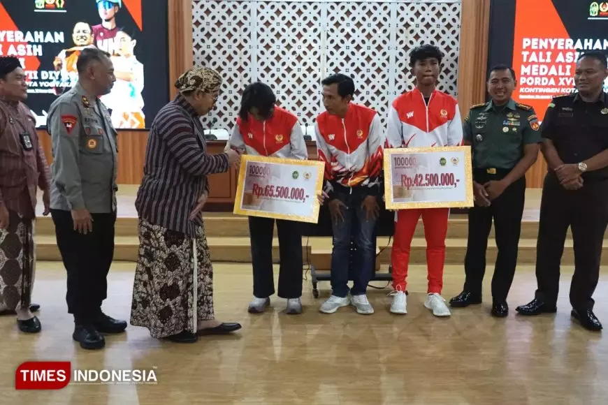 Pemkot Yogyakarta Kucurkan Rp6,1 Miliar untuk Atlet Porda DIY 2025, Ini Pesan Wali Kota Hasto
