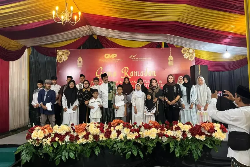 Momen Ramadan, Perusahaan Properti Gresik Santuni Anak Yatim dan Duafa