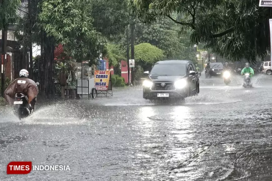 Kota Malang Terendam, 21 Titik Dilaporkan Banjir Usai Hujan Deras