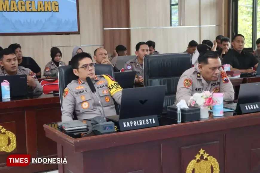 Tingkatkan Literasi Teknologi, Polresta Magelang Ikuti Pelatihan AI Ready ASEAN