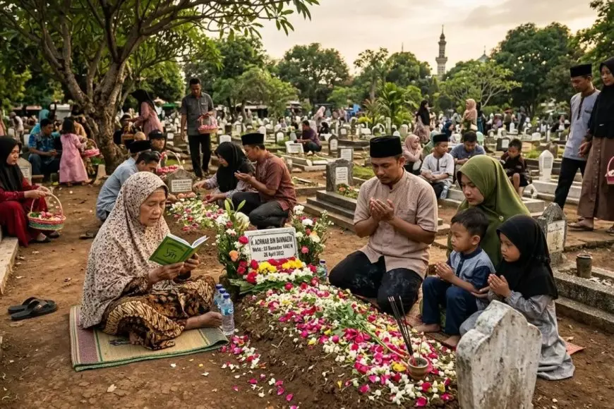 Jelang Lebaran, Ziarah Kubur Jadi Momentum Mendoakan Leluhur dan Introspeksi