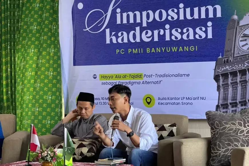 PMII Banyuwangi Dorong Rekonstruksi Wacana Keislaman Lewat Simposium Kaderisasi