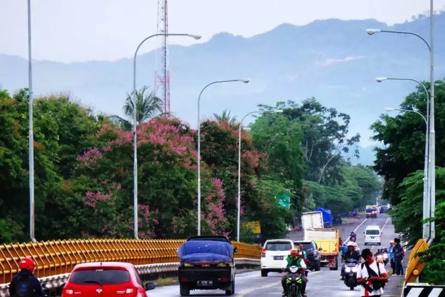 Arus Mudik Lebaran 2026 Mulai Terlihat di Cianjur, Roda Dua Dominasi Perbatasan