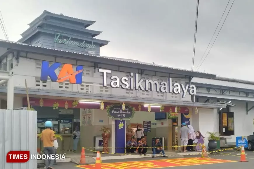 Stasiun Tasikmalaya Jadi Stasiun Tersibuk Ketiga pada Angkutan Lebaran 2026