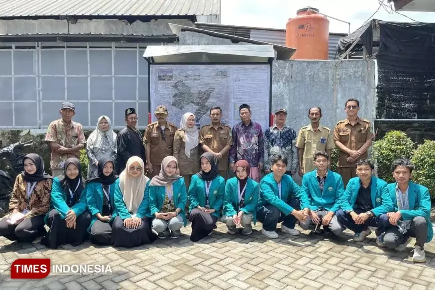 KSM 57 UNISMA Resmikan Peta Desa Wedoro sebagai Sarana Informasi Wilayah bagi Masyarakat