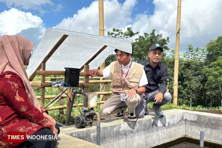 Kelompok 2 KSM-T Wonoayu UNISMA Resmikan Inovasi Irigasi Otomatis WATIMO
