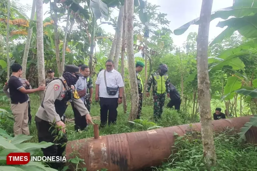 Razia Aparat Gabungan, Kapolres Pacitan Ingatkan Risiko Besar Meriam Long Pendem