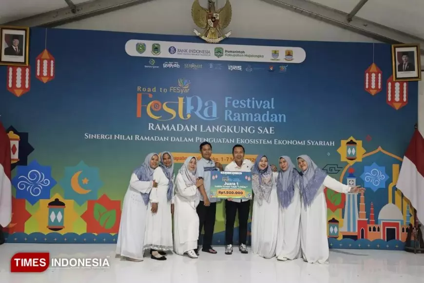 Kecamatan Kertajati Majalengka Juarai Lomba Kreasi Takjil Lokal di Festival Ramadan FESyar