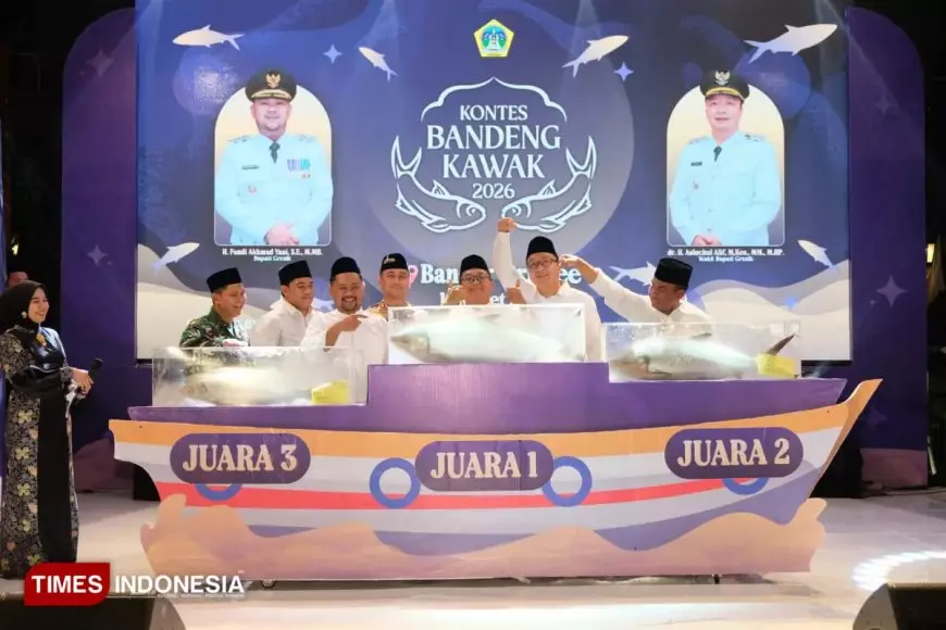 Fantastis! Bandeng 19 Kilogram Menangi Kontes Bandeng Gresik, Cetak Rekor Baru
