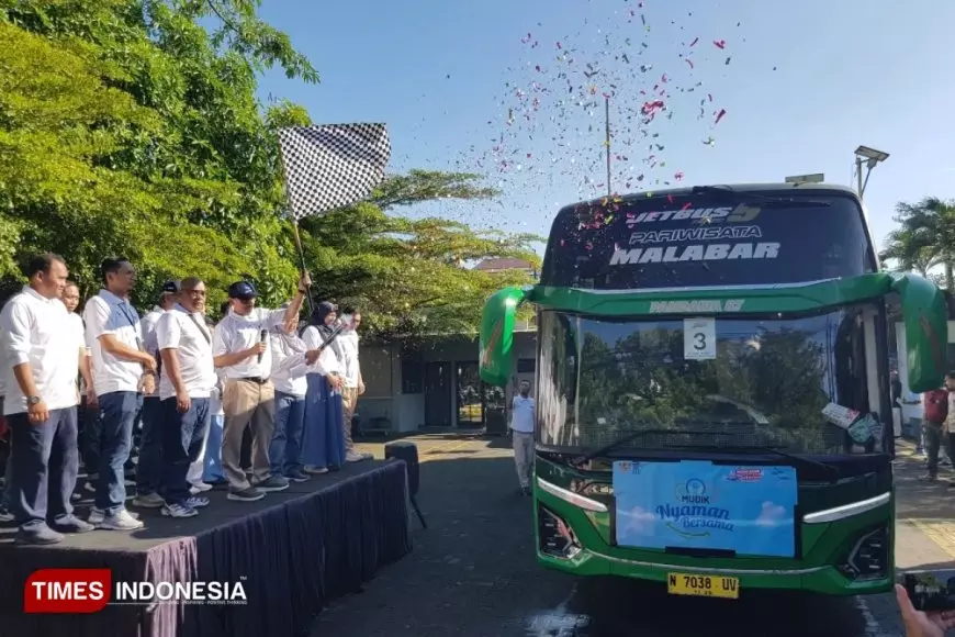 PJT I Berangkatkan 377 Pemudik Gratis Lebaran 2026, Tambah Armada dan Rute Baru