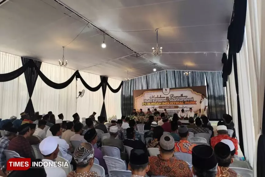 Buka Puasa Bersama Warga, Kawasan Industri BIP Gresik Janji Serap Tenaga Kerja Lokal