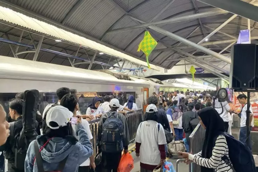 Okupansi Capai 70 Persen, 393 Ribu Tiket KA Daop 8 Surabaya Ludes