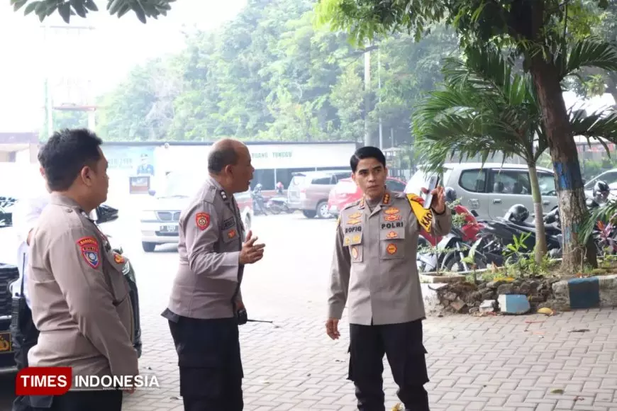 Kapolresta Banyuwangi Pastikan Efektivitas Pengamanan di Gerbang Keluar Masuk Bali