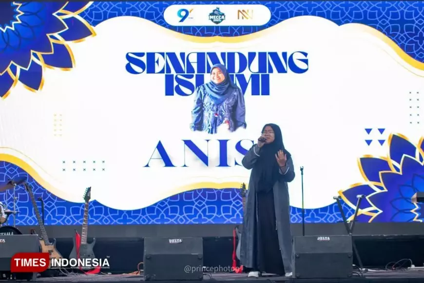 Mahasiswi UKM Seni Islami UNISMA Raih Juara II Musabaqah Ghina’ Araby Nasional