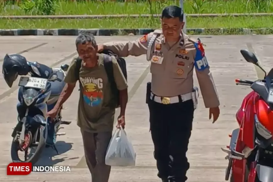 Dua Minggu Jalan Kaki, Pemudik Korban Copet Akhirnya Pulang Berkat Polisi