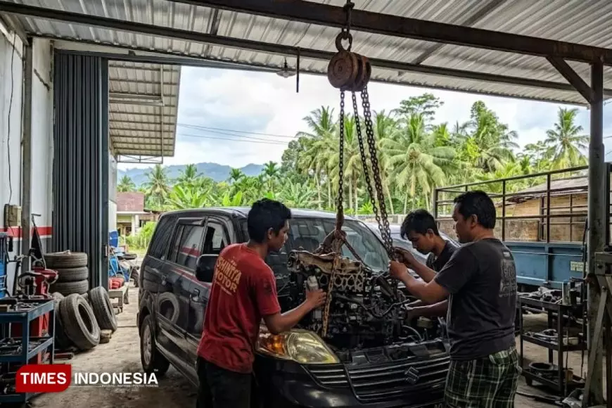 Waspada Jalur JLS Pacitan, Mobil Pemudik Terpaksa Overhaul Akibat Paksa Tanjakan