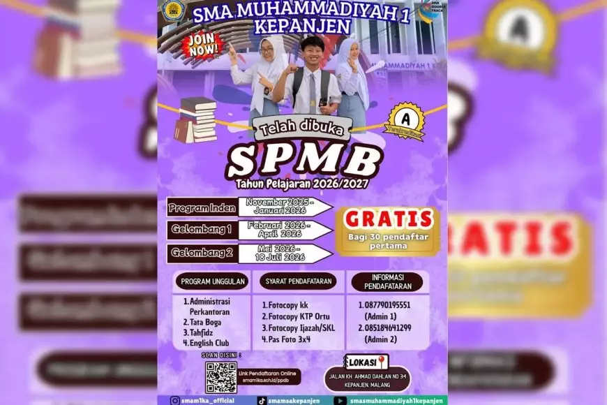 Level Up Your Future! Join the Excellence at SMAM 1 Kepanjen