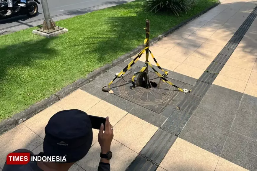 Pemkot Malang Dinilai Lamban Soal Kasus Lubang Drainase di Jalan Ijen