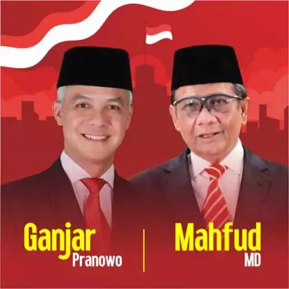 Ganjar Pranowo & Mahfud Md